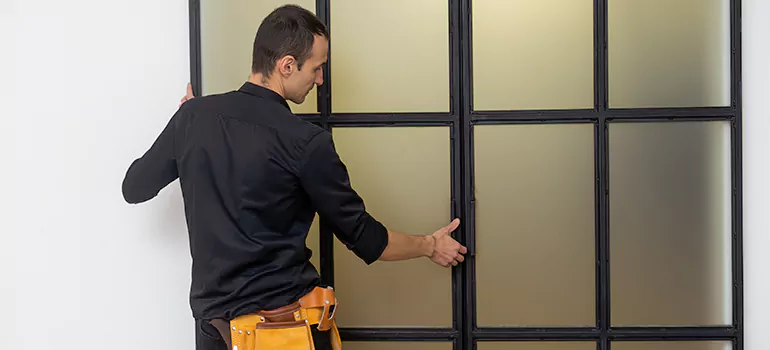 Patio French door installation in Pace, FL